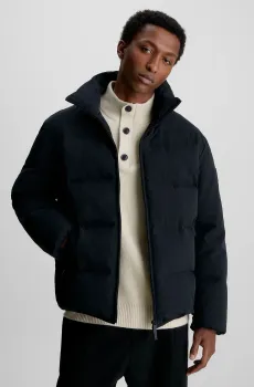 Мужской черный пуховик CRINKLE NYLON DOWN Черный XXL Calvin Klein K10K111882