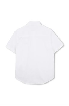 Детская хлопковая рубашка BOSS