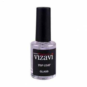 Топ для лака Vizavi Professional Top Coat Glass, 12 мл Топ для лака Vizavi Professional Top Coat Glass, 12 мл