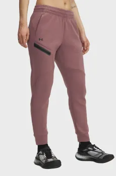 Женские розовые спортивные брюки Unstoppable Flc Jogger Розовый XS Under Armour 1379846-651