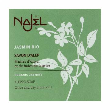 Алеппское мыло Najel Aleppo Soap Organic Jasmine с органическим жасмином, 100 г Алеппское мыло Najel Aleppo Soap Organic Jasmine с органическим жасмином, 100 г