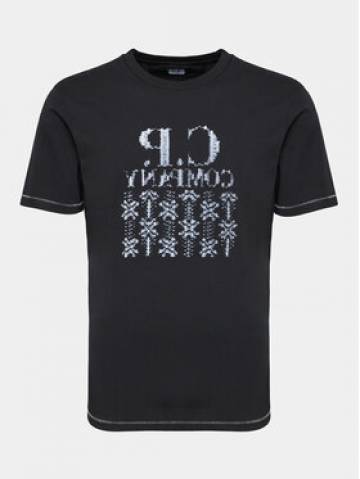 C.P. Company Футболка 15CMTS355A 005431G Чорний Regular Fit C.P. Company Футболка 15CMTS355A 005431G Чорний Regular Fit