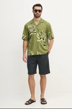 Хлопковая рубашка BOSS