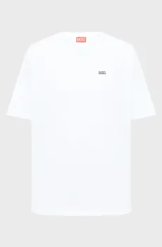 Мужская белая футболка T-BOGGY-V3 Белый L Diesel A22482 0PLAT