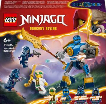 Конструктор LEGO NINJAGO Бойовий набір робота Джея (71805) Конструктор LEGO NINJAGO Бойовий набір робота Джея (71805)