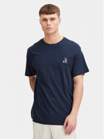 Solid Футболка Ilias 21108139 Cиній Regular Fit Solid Футболка Ilias 21108139 Cиній Regular Fit