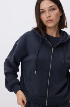 Reserved - Світшот oversize - темно-сірий - 688GA-90X