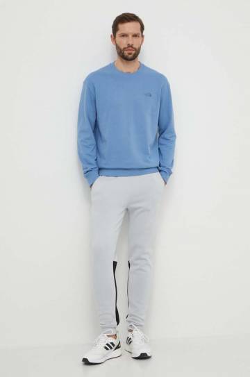 Хлопковая кофта The North Face мужская однотонная NF0A87D4POD1 Хлопковая кофта The North Face мужская однотонная NF0A87D4POD1