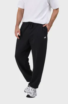 Мужские черные спортивные брюки NB SMALL LOGO Черный L New Balance MP41519BK