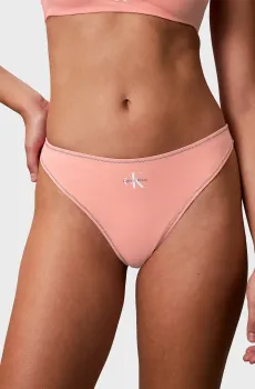 Женские розовые трусики от купальника Розовый L Calvin Klein LV00Q61226