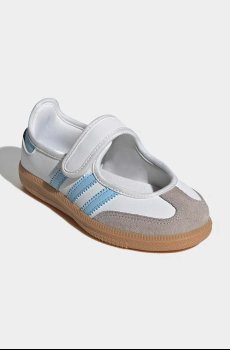 Детские кожаные балетки adidas Originals SAMBA JANE