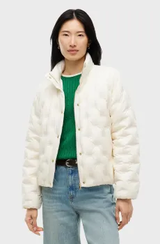 Женская белая куртка LW DOWN FLAG QUILT JACKET Белый XS Tommy Hilfiger WW0WW49855