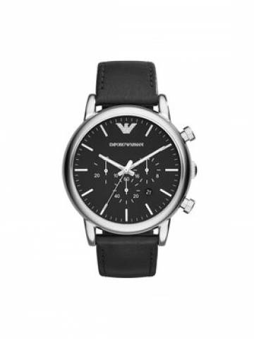 Emporio Armani Годинник AR1828 Чорний Emporio Armani Годинник AR1828 Чорний