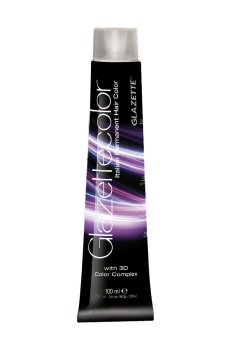 Уценка! Перманентная краска-уход для волос Itely Hairfashion Glazette Color 9AD Lightest Gold Orange Blonde, 100 мл