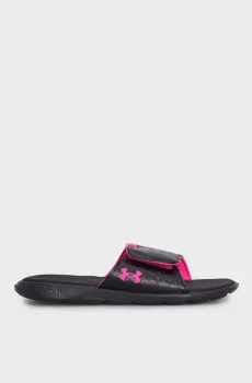 Женские черные слайдеры UA W Ignite Pro SL Черный 6 Under Armour 3026027-002