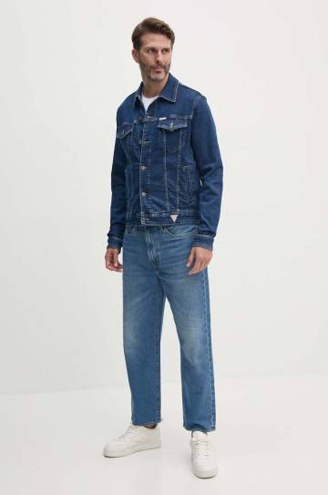 Джинсовая куртка Guess Jeans мужская переходная M4YN33 D5DM3 Джинсовая куртка Guess Jeans мужская переходная M4YN33 D5DM3