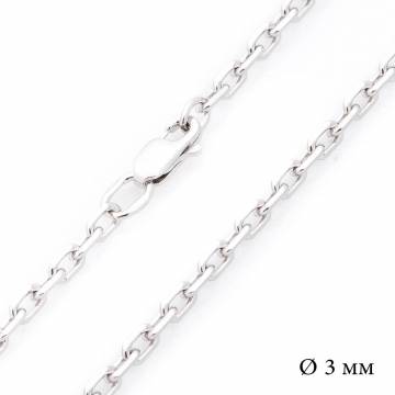 Серебряная цепочка Якорное плетение б010233 Серебряная цепочка Якорное плетение б010233