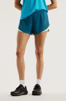 Женские синие шорты RC Essentials Short 3 Синий L New Balance WB61J868STS