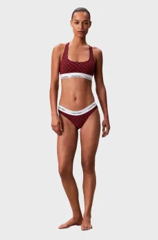 Женский топ с узором UNLINED BRALETTE Разноцветный XXS Calvin Klein LV00QF8493