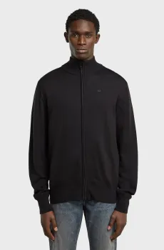 Мужской черный шерстяной кардиган Premium Черный L G-Star RAW D27711,B692