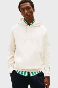 Мужское белое худи REVERSED TERRY Белый M Tommy Hilfiger MW0MW41756