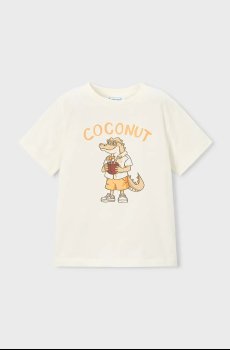 Детская хлопковая футболка Mayoral