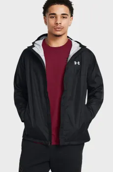 Мужская черная ветровка CLOUDSTRIKE JACKET Черный S Under Armour 1374644-003