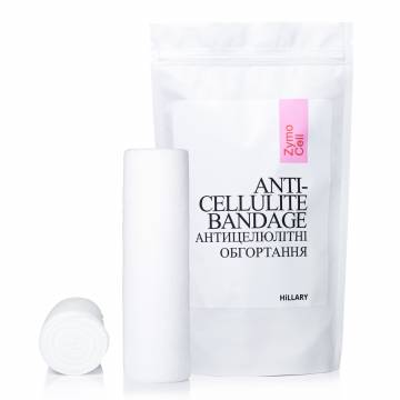 Антицелюлітні ензимні обгортання Hillary Anti-cellulite Bandage Zymo Cell Антицелюлітні ензимні обгортання Hillary Anti-cellulite Bandage Zymo Cell