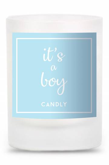 Candly Ароматическая соевая свеча Its a boy. 250 g Candly Ароматическая соевая свеча Its a boy. 250 g