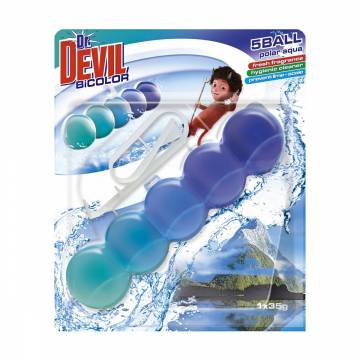 Туалетный блок для унитаза Dr. Devil Полярная вода, 35 г Туалетный блок для унитаза Dr. Devil Полярная вода, 35 г
