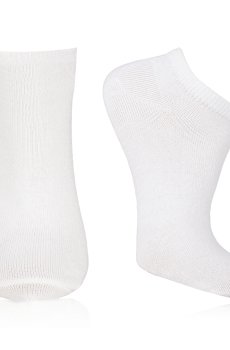 Носки женские AmiGA В01 короткие, белые, размер 23-25