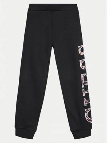 Guess Спортивні штани J4BQ11 KAX73 Чорний Relaxed Fit Guess Спортивні штани J4BQ11 KAX73 Чорний Relaxed Fit