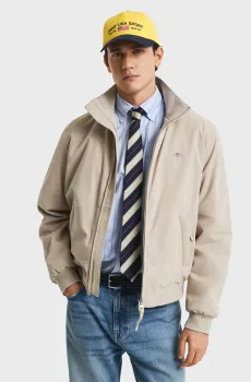 Мужская бежевая куртка PADDED HAMPSHIRE Бежевый XXL Gant 7006528