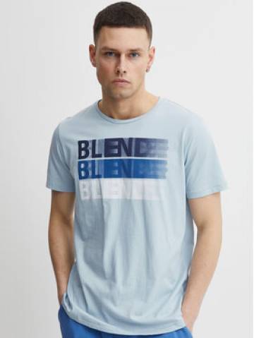 Blend Футболка 20715045 Блакитний Regular Fit Blend Футболка 20715045 Блакитний Regular Fit