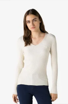 Женский белый свитер Белый 40 Lacoste AF225050B