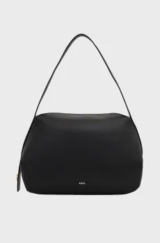 Женская черная кожаная сумка Черный ONESIZE BOSS 50567998;001