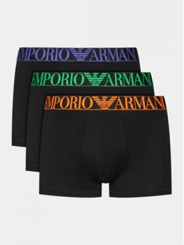 Emporio Armani Underwear Набір з 3 пар боксерів 111357 4R726 29821 Чорний Emporio Armani Underwear Набір з 3 пар боксерів 111357 4R726 29821 Чорний