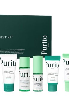 Уценка! Набор для лица Purito Seoul Best Kit (гель, 30 мл + тонер, 30 мл + сыворотка, 15 мл + крем, 15 мл + крем, 15 мл)