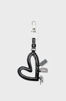 Женский черный брелок KEYRING&CHARM Черный ONESIZE Diesel X10419 P6255