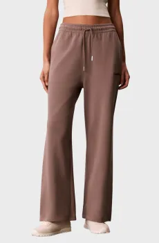 Женские коричневые спортивные брюки FRENCH TERRY Коричневый XS Calvin Klein LV044G248G