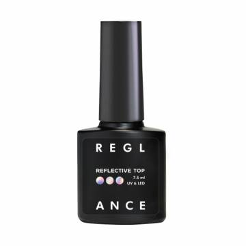 Светоотражающий топ для гель-лака Reglance Reflective Top 01 Pink Silver, 7.5 мл Светоотражающий топ для гель-лака Reglance Reflective Top 01 Pink Silver, 7.5 мл