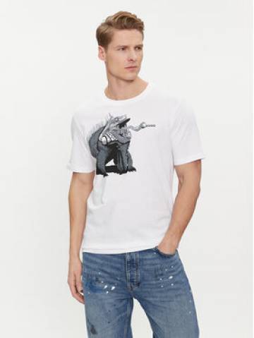 Hugo Футболка Dibeach 50513812 Білий Regular Fit Hugo Футболка Dibeach 50513812 Білий Regular Fit