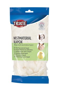 Гнездовой материал для грызунов Trixie Капок, кремовый, 40 г