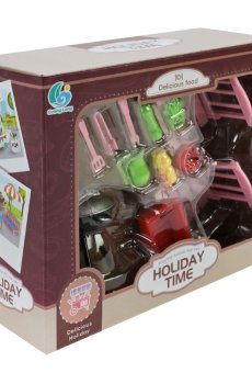 Детский игровой набор Shantou Jinxing Holiday Time Отдых на пикнике, от 3 лет, 18*15*5.5 см (905)