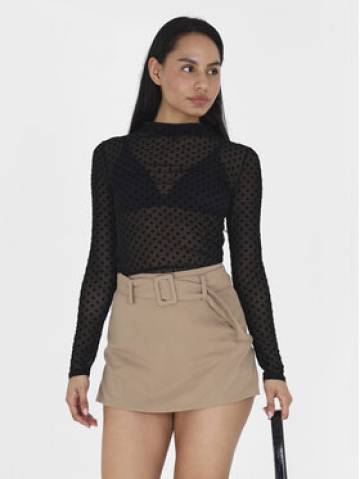 Brave Soul Блузка LLT-225MINNIE Чорний Straight Fit Brave Soul Блузка LLT-225MINNIE Чорний Straight Fit