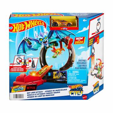 Игровой набор Hot Wheels Невероятная атака летучей мыши, от 4 лет (HTN78) Игровой набор Hot Wheels Невероятная атака летучей мыши, от 4 лет (HTN78)