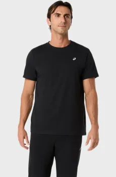 Мужская черная футболка Черный S Asics 2031F458-001