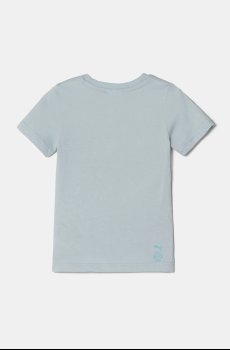 Детская хлопковая футболка Puma X PLAYMOBIL