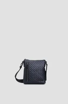 Мужская черная кожаная сумка Черный ONESIZE Baldinini C4B002XXINTR;0000