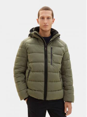 Tom Tailor Пуховик 1037342 Зелений Regular Fit Tom Tailor Пуховик 1037342 Зелений Regular Fit
